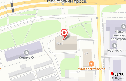 Туристическое агентство Кругосвет на Московском проспекте на карте