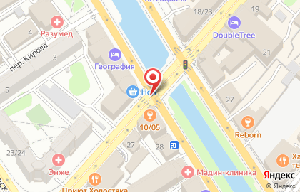 Академический Центр на улице Чернышевского на карте