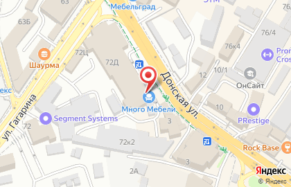 Торгово-сервисная компания КомплектСервисМебель в Центральном районе на карте