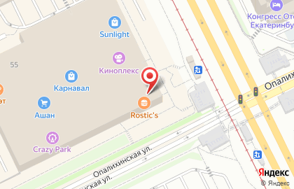 Yota в Екатеринбурге на карте