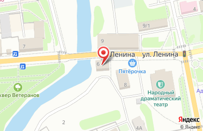 Торгово-монтажная компания ТМК на улице Ленина на карте