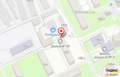 Средняя общеобразовательная школа №19 на Иркутском тракте на карте