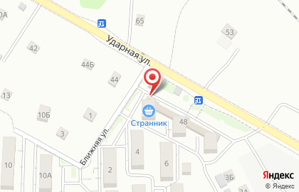 Супермаркет Магнит в Южно-Сахалинске на карте