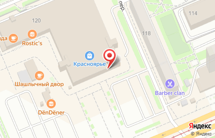 Магазин Сибтайм в Кировском районе на карте