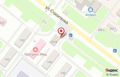 Магазин Фруктовый рай в 1-ом микрорайоне на карте