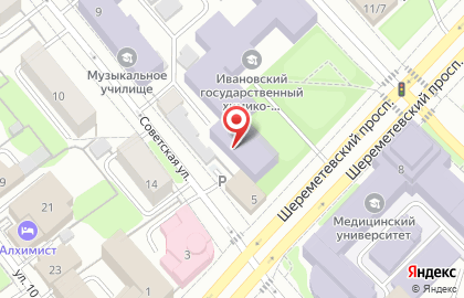 Банкомат на Шереметевском проспекте на карте