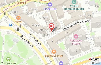 Храм Живоначальной Троицы в Серебряниках на карте
