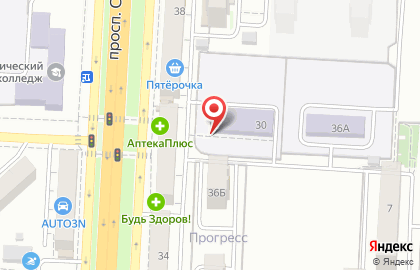 Магазин разливного пива на проспекте Строителей, 38 на карте