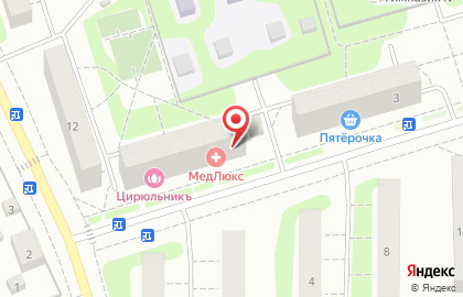 Аптека Мост-Фарм на Молодёжной улице в Одинцово на карте