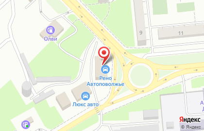 Автосалон Автоповолжье в Новокуйбышевске на карте