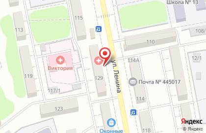 Лабораторно-диагностический центр на улице Ленина, 129 на карте