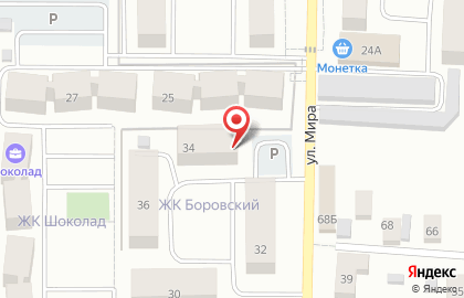 Магазин Красное & Белое в Тюмени на карте
