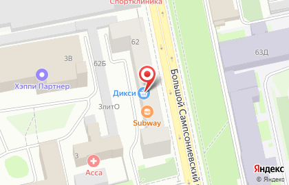 Компания Монтаж гипсокартона в Санкт-Петербурге на карте