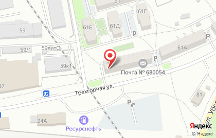 Банкомат Почта Банк в Краснофлотском районе на карте