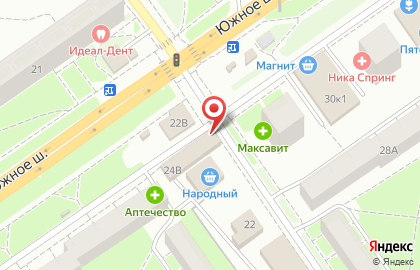 Киоск по продаже хлебобулочных изделий Колос-3 в Автозаводском районе на карте