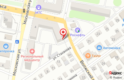 Салон красоты Osoba на Московской улице на карте