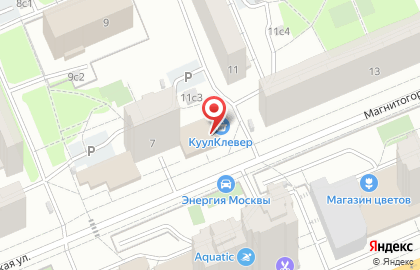 Супермаркет здорового питания ВкусВилл на Магнитогорской улице на карте