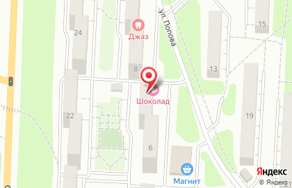 Швейный цех Пошьём на улице Попова на карте