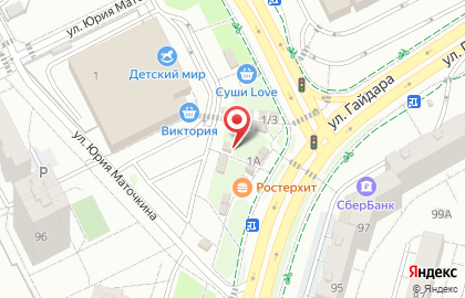 Магазин хлебобулочных и кондитерских изделий Первый Хлебозавод в Ленинградском районе на карте