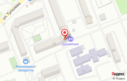 Фирменный магазин БМП на улице Туполева на карте