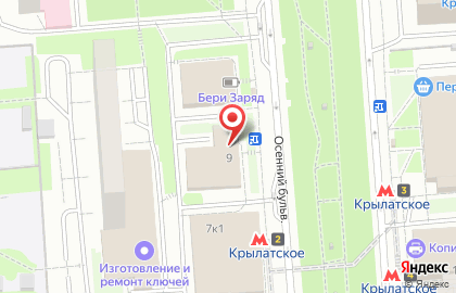 ЗАО Банк Русский Стандарт на Осеннем бульваре на карте