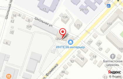 Школа №21 в Ставрополе на карте