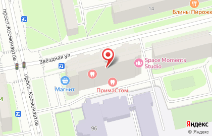 Парикмахерская Модерн в Московском районе на карте