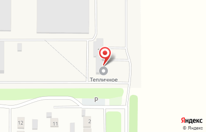 Тепличный комбинат Тепличное в Тамбове на карте