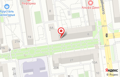 Магазин в Белгороде на карте