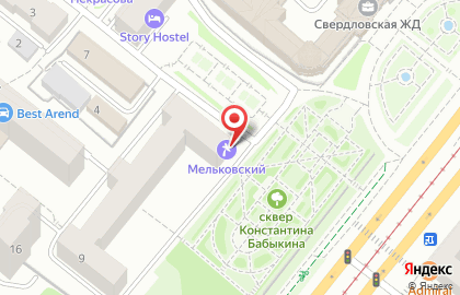 Санаторий-профилакторий Мельковский на карте
