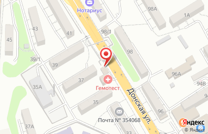 Класс в Центральном районе на карте