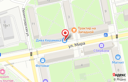 Дива керамика на карте