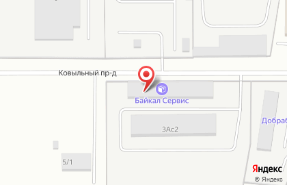 Транспортная компания Байкал Сервис в Правобережном районе на карте