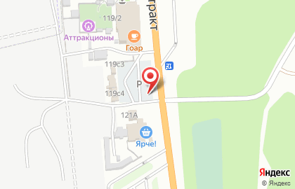 Гоар на Московском тракте на карте