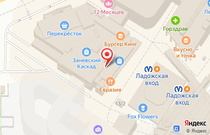 Терминал МТС банк на Заневском проспекте на карте