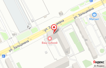 Магазин разливных напитков Пивомания в Тракторозаводском районе на карте