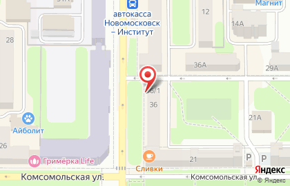 Магазин одежды Подружка на карте