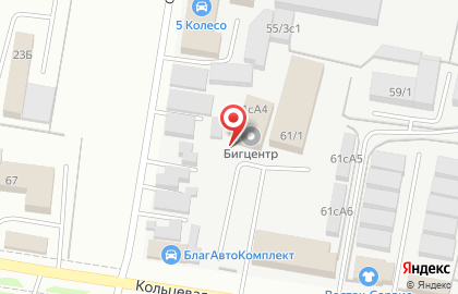 Магазин Атом на Кольцевой улице на карте