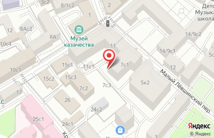 Яблоко на Смоленской на карте