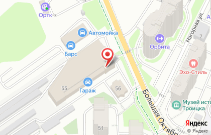 Репетиторский центр по подготовке к ОГЭ и ЕГЭ iQ-центр в Троицке на карте