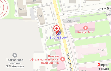 Ostroglazka.ru на Мытной улице на карте
