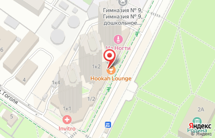Ресторан быстрого питания Subway на Ленинском проспекте в Химках на карте