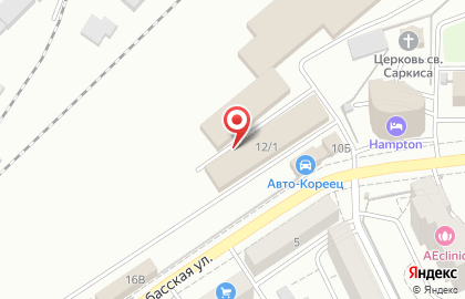 Старт на Донбасской улице на карте