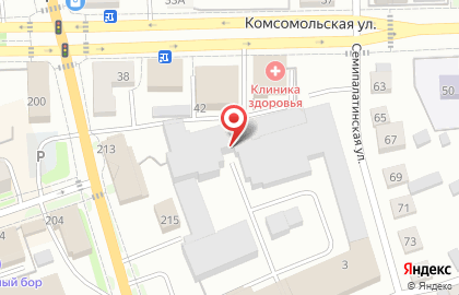 Тренажерный зал Сектор силы на улице Чкалова на карте