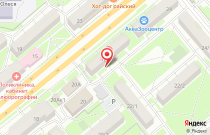 Два бочонка на проспекте Дзержинского на карте