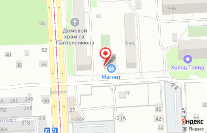 Автомат по продаже воды Vodorobot в Калининском районе на карте
