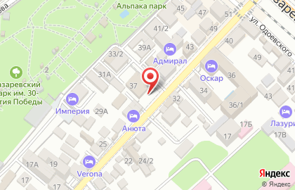 Столовая в Сочи на карте