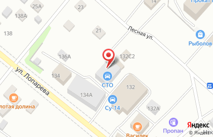 Автоцентр в Ханты-Мансийске на карте