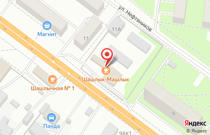 Кафе быстрого питания Шашлык-Машлык в Красноперекопском районе на карте