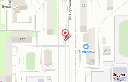 Автостоянка Шельф в Орджоникидзевском районе на карте